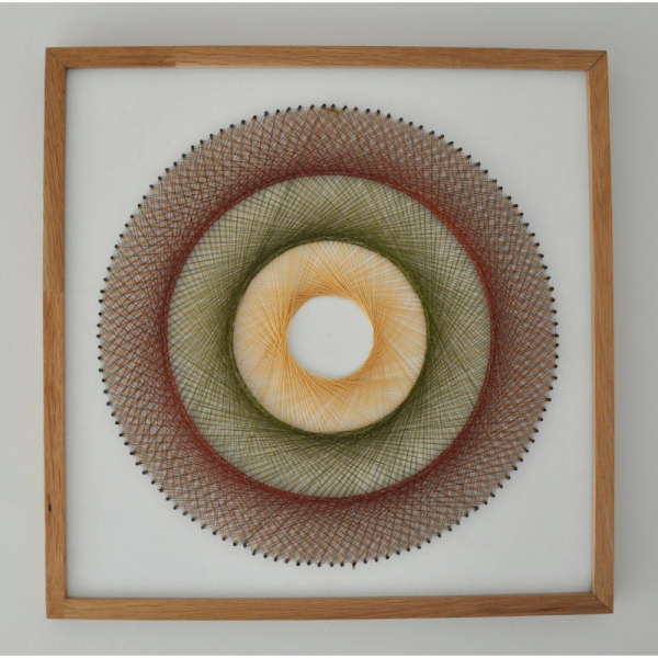 String Art Autumn Tablo