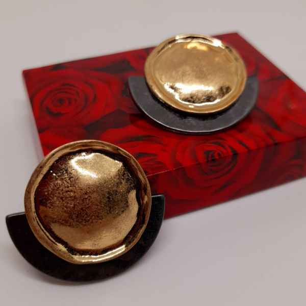 Modern Altın Kaplama Küpe Set Sa1245