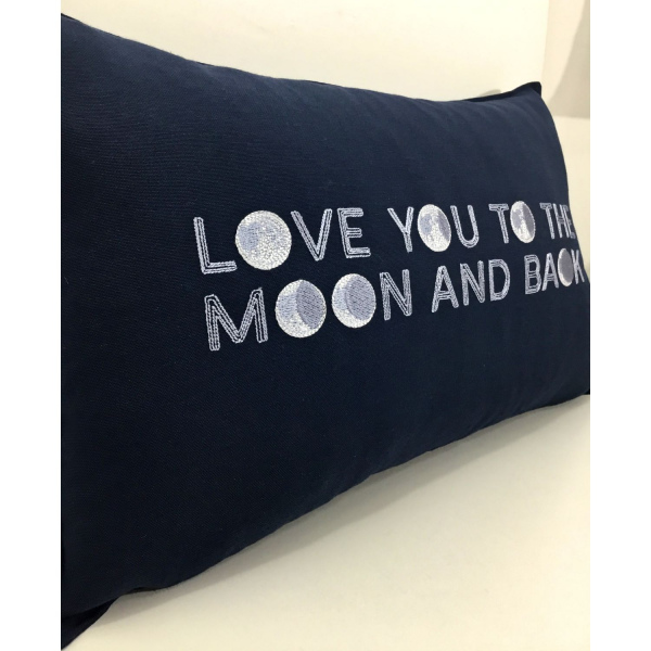 To The Moon Bolster Yastık
