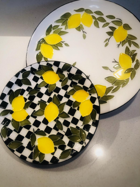 Çini Tabak İkili Set