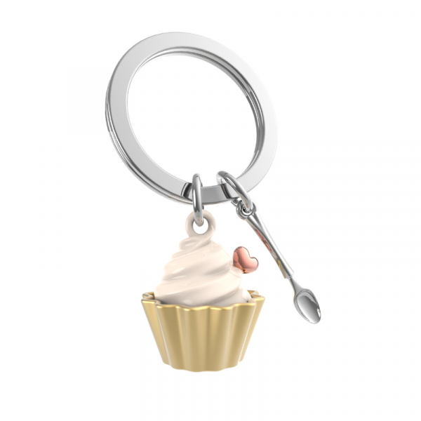 Metalmorphose Cupcake Anahtarlık