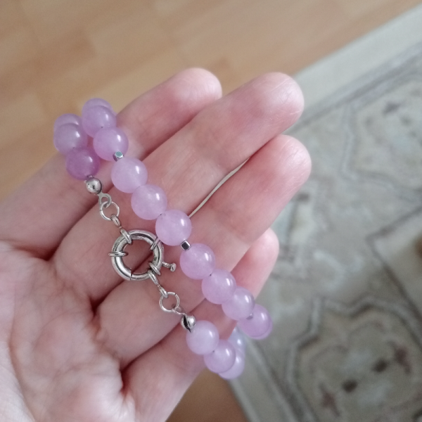 Lila Düşleri Jade Taşı 