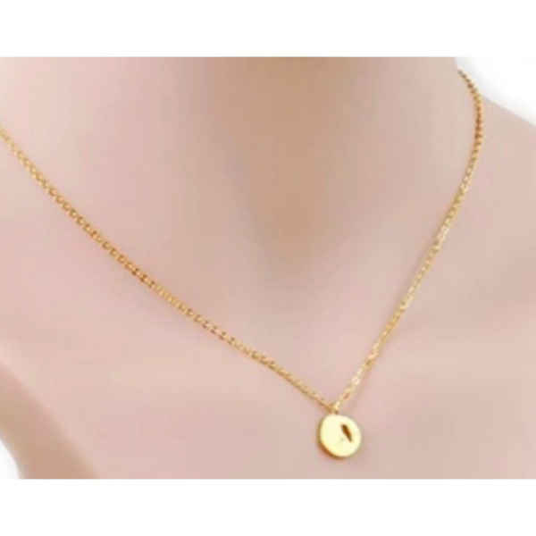 Gold Çelik Kolye