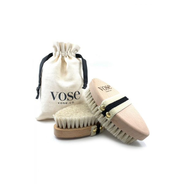 2' Li Set Doğal At Kılı Selülit (Lotus) + Yüz Fırçası 