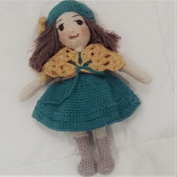 Minik Bereli Amigurumi Bebek