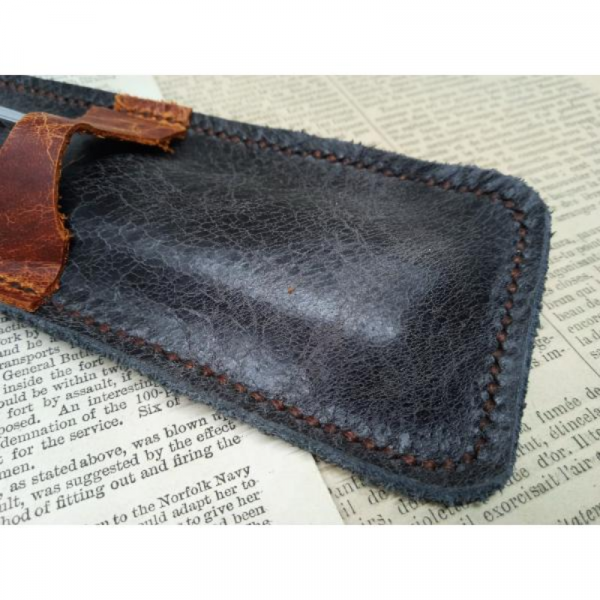Crazy Hors Deri El Emeği Özel Kalemleriniz Için Kalemlik Kalem Kutu 27 Cm 6 Cm Hh