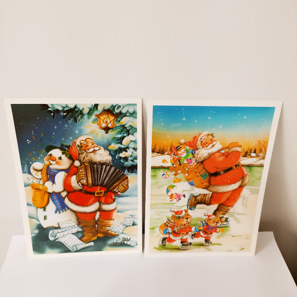 Nostaljik Yeni Yıl Kartpostalları