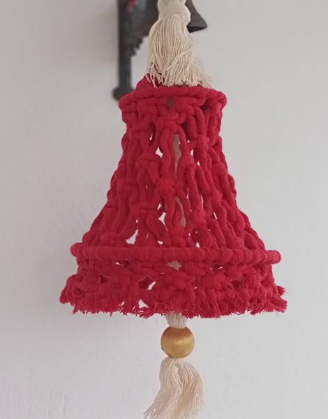 Dekoratif Makrome Çan /jingle Bells
