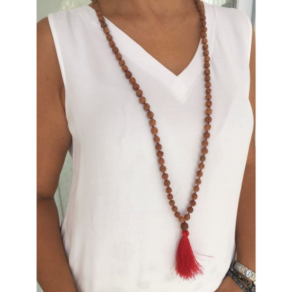 108lik Rudraksha Mala Kolye