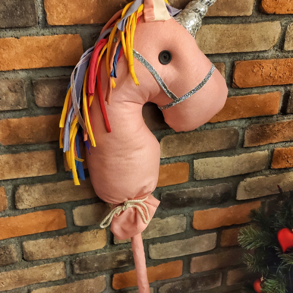  Ahşap Sopalı Unicorn Oyuncak / Dekor