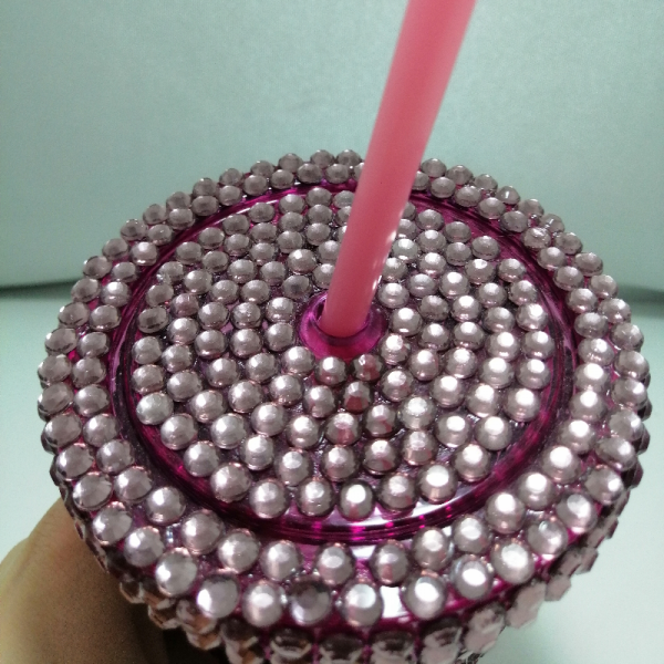 Louisvuitton Tasarım Taşlı Tumbler