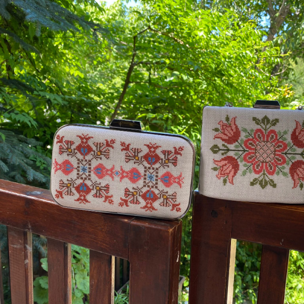 Kilim Desen El Çantası