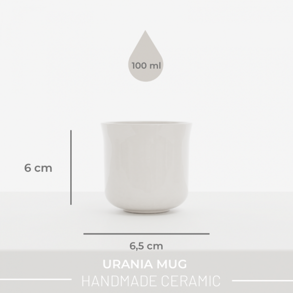Minimalist El Yapımı Seramik Espresso/ Türk Kahvesi - Fincan
