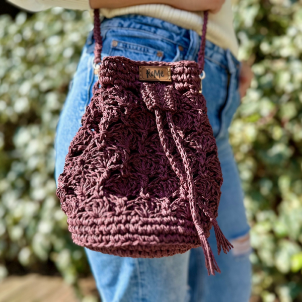 Burgundy Mini Pouch Omuz Çantası