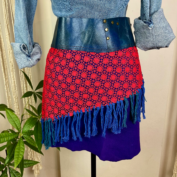 Otantik Bohem Tasarım  Mini Gypsy  Etek 