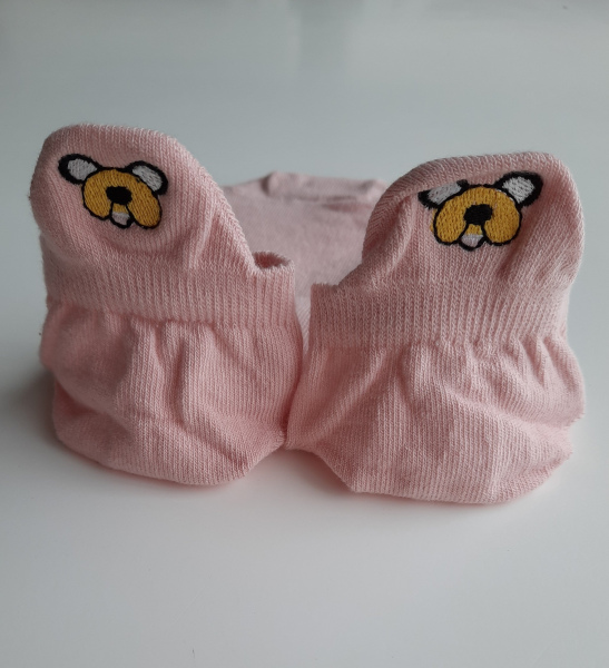 Emojili Trend Çorap Açık Pembe
