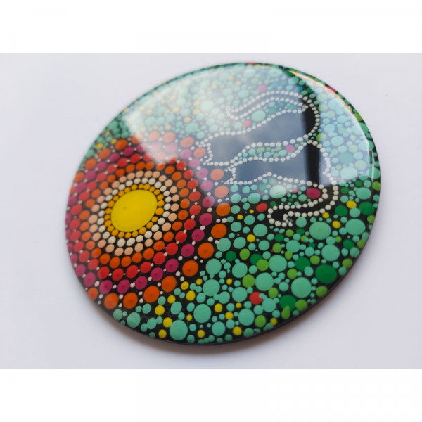 Masaüstü Mandala Ahşap Biblo