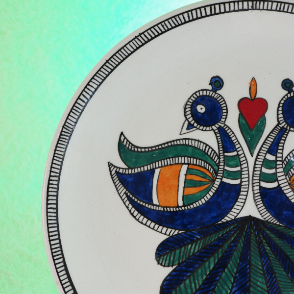 Kuşlu Duvar Tabağı