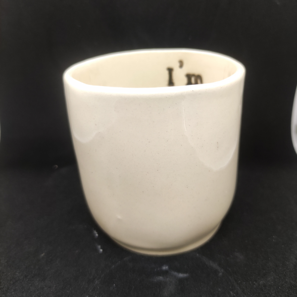 Romantik Kulpsuz Kahve Kupası 250 Ml.