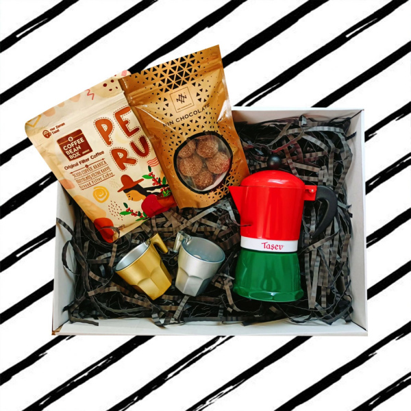 Kırmızı Moka pot Hediye Setimiz