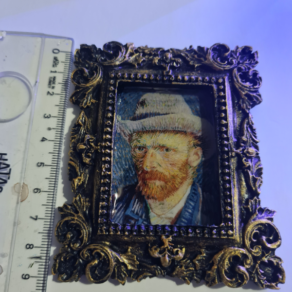 Van Gogh Minyatür Tablo Magnet 