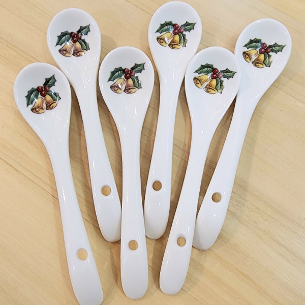 Çan Desen Mini Kaşık 6'lı