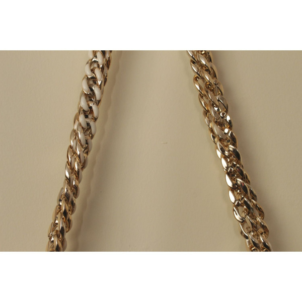 Gold Metal Zımbalı Lipstick Charm Girl Aplikeli Omuz Çantası