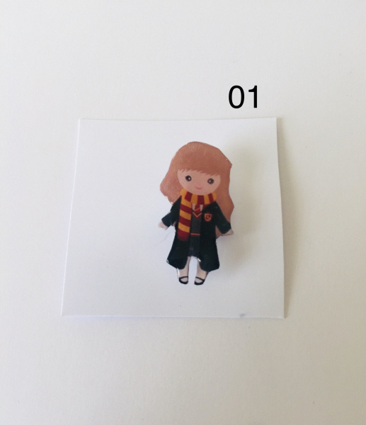 Harry Potter 01 Silikon Broş Serisi