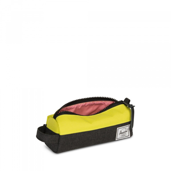 Herschel Settlement Case Black  Crosshatch/Evening Primrose
