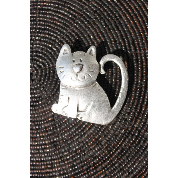 Kedi Broş