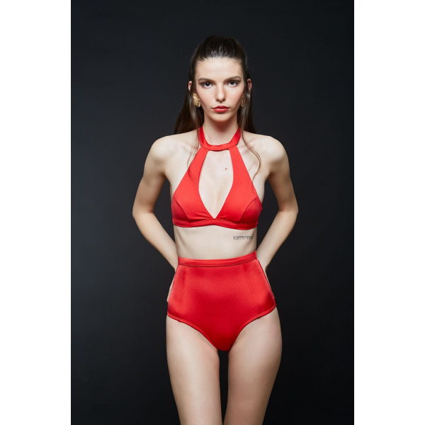 Kırmızı Capricornus Bikini