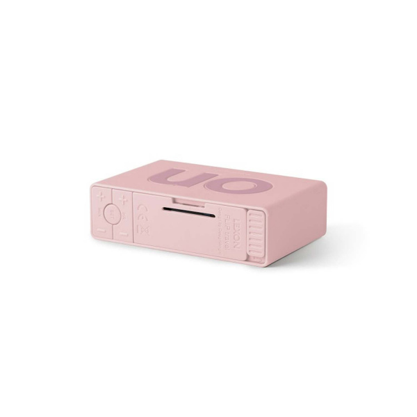 Pembe Lexon Flip Mini Alarm Saat