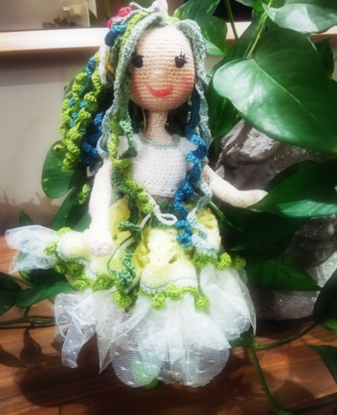 Peri Kızı Amigurumi Oyuncak 