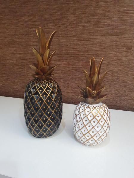 Polyester İkili Ananas Şeklinde Dekorasyon Aksesuarı