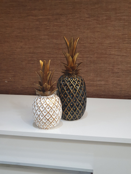 Polyester İkili Ananas Şeklinde Dekorasyon Aksesuarı