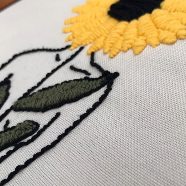Punch Sunflower Pano