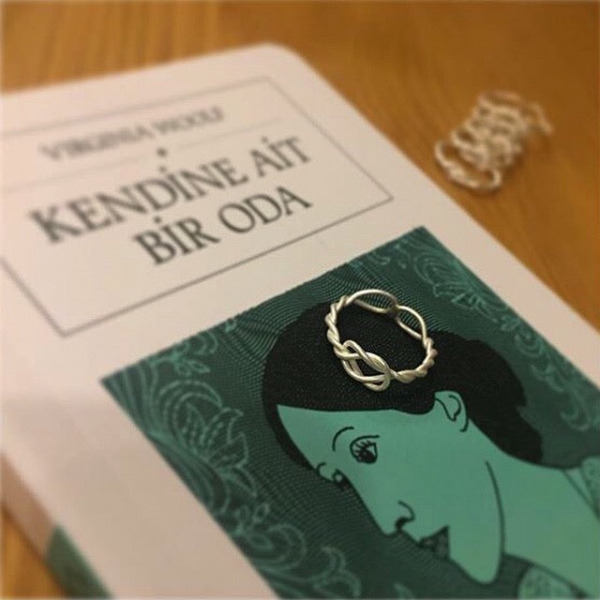 Sonsuzluk Gümüş Yüzük 